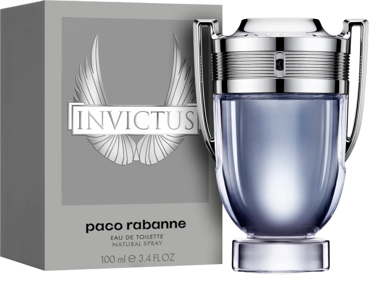 PACO RABANNE INVICTUS EAU DE TOILETTE SPRAY UOMO 100ML SCATOLATO