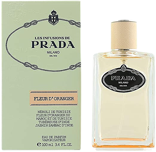 PRADA INFUSION DE FLEUR D'ORANGER Eau de Parfum spray donna 100ml scatolato